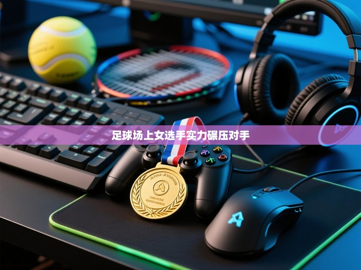 足球场上女选手实力碾压对手