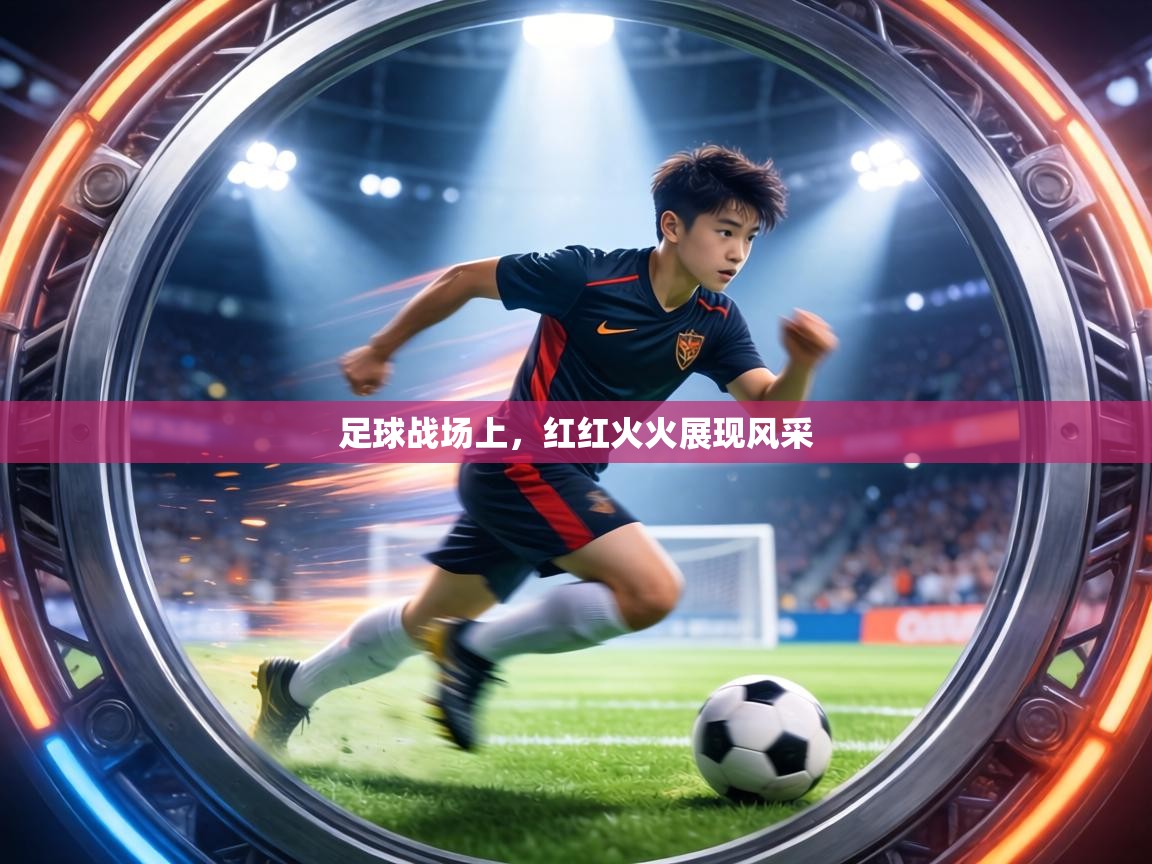 足球战场上，红红火火展现风采  第1张
