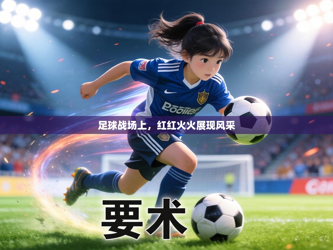 足球战场上，红红火火展现风采  第2张